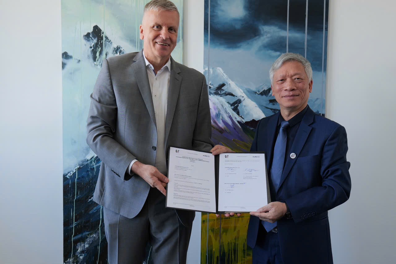 Q&T HI-TECH POLYMER AND LEONHARD KURZ SIGN STRATEGIC COOPERATION AGREEMENT: